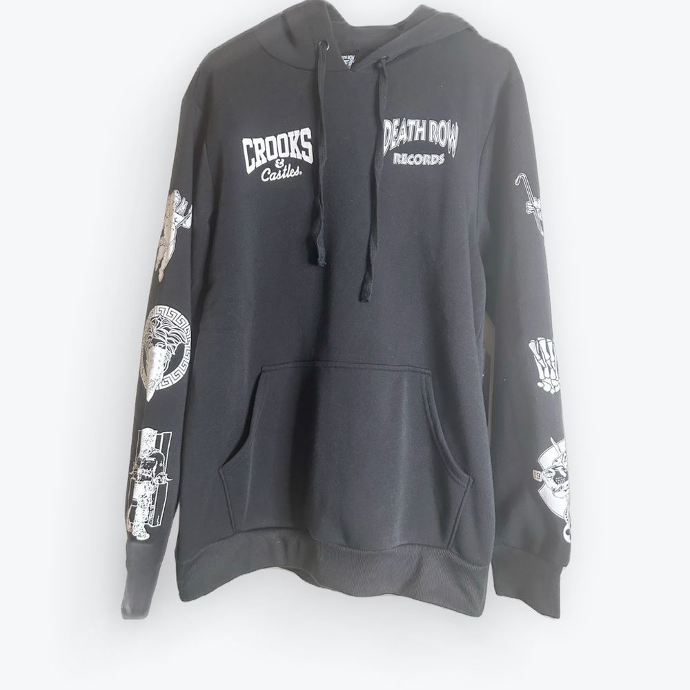 New with tags - Crooks&Castles Death Row Hoodie Men’s Large-Limited edition!